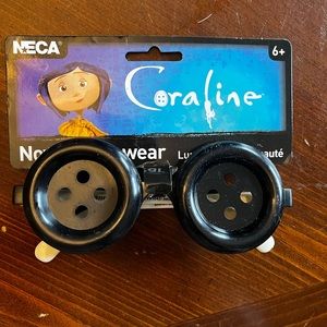 Kids’ Coraline costume glasses
